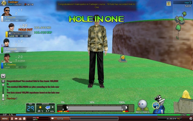 Hio hole 18 cade